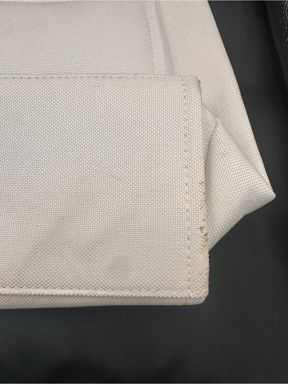 High quality inspo White and Black Canvas Tote Bag - Picture 11 of 12